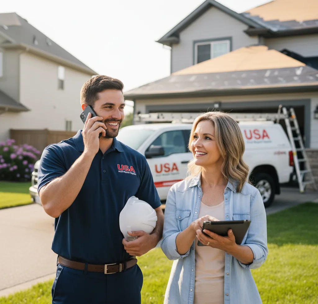 USA Roof Repair Experts customer support in White Bluff
