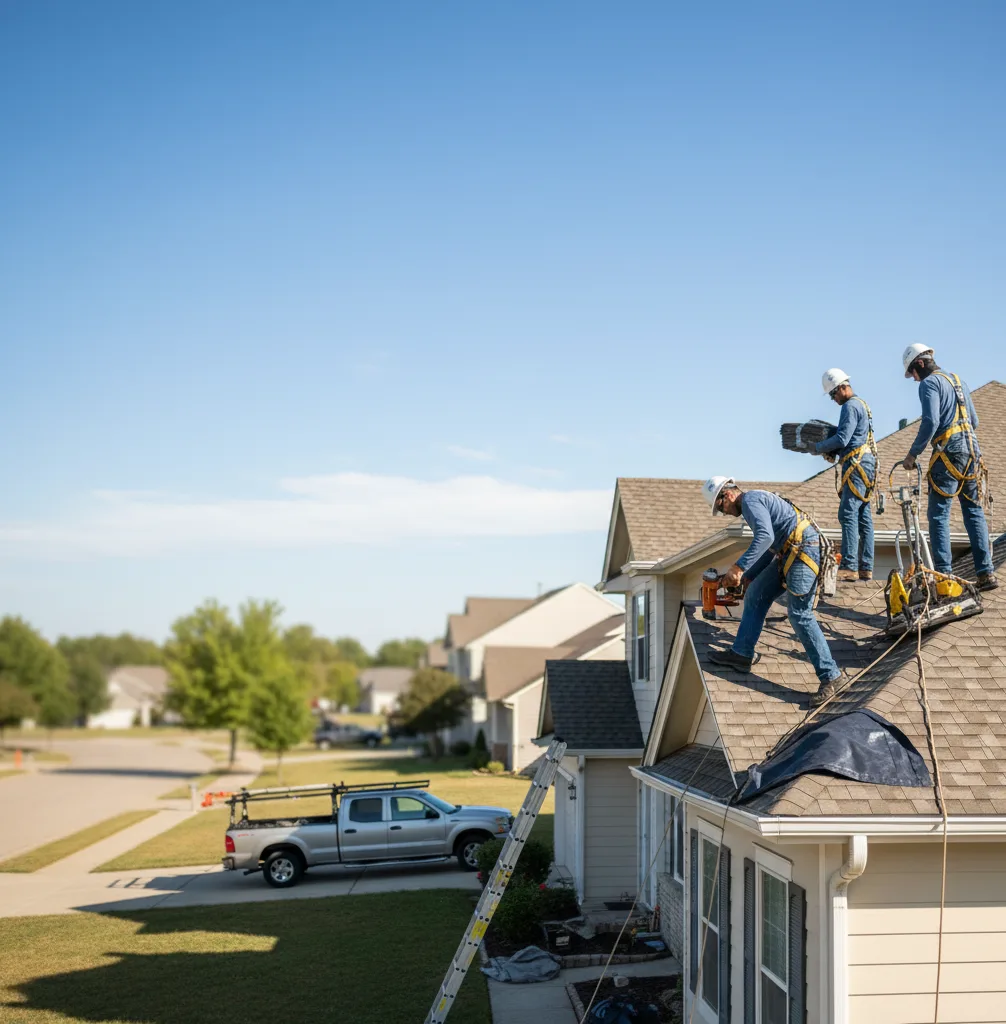 Emergency Roof Repair in White Bluff, TN